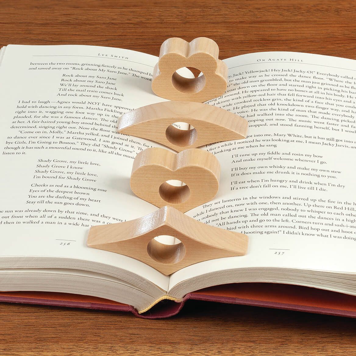 Book Page Holder, Set of 4 + '-' + 373970