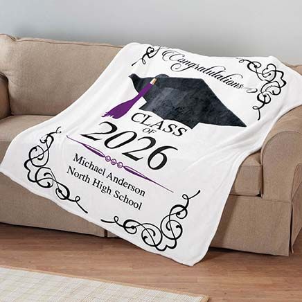 Personalized Graduation Throw, 50" x 60"-374172