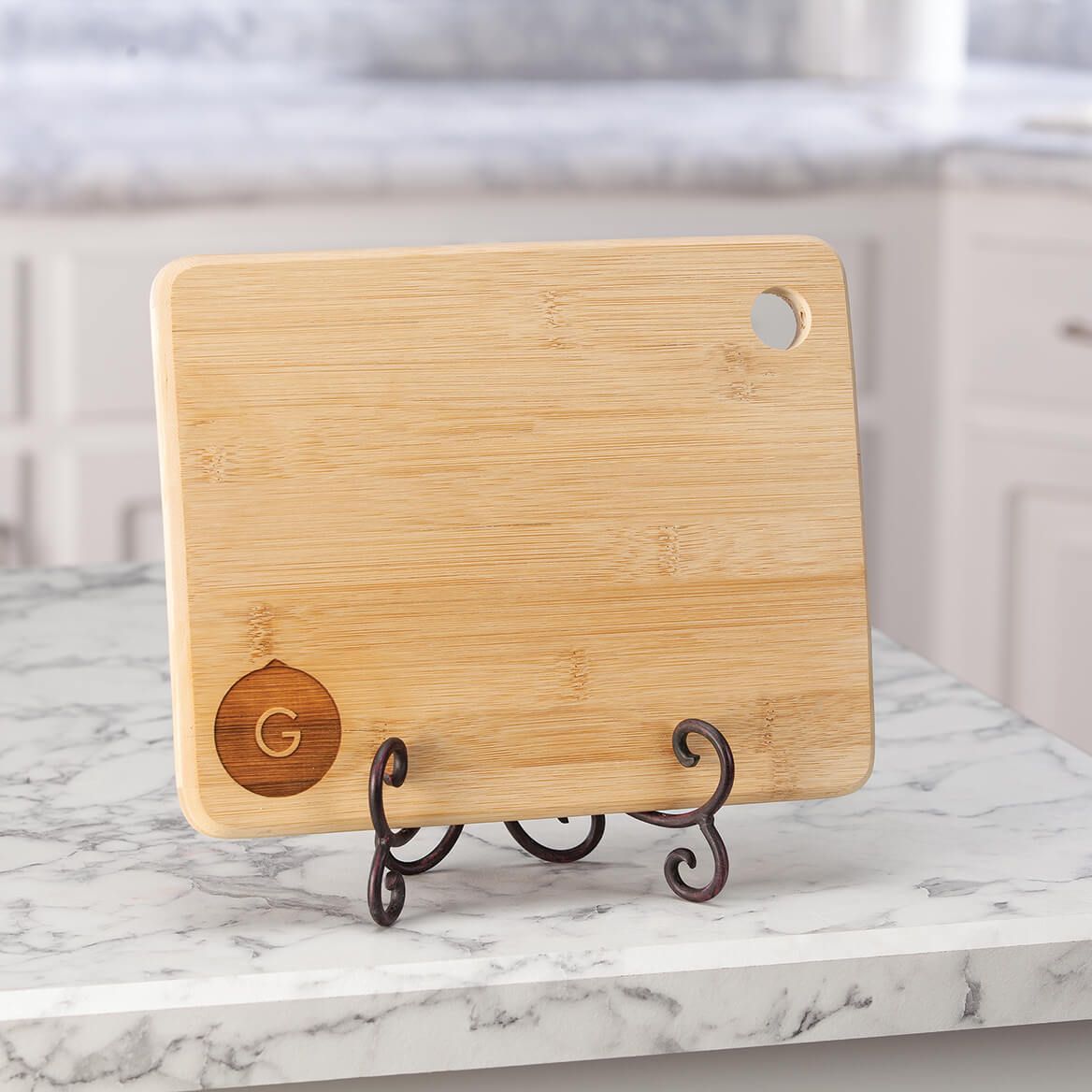 Personalized Single Initial Cutting Board + '-' + 374202