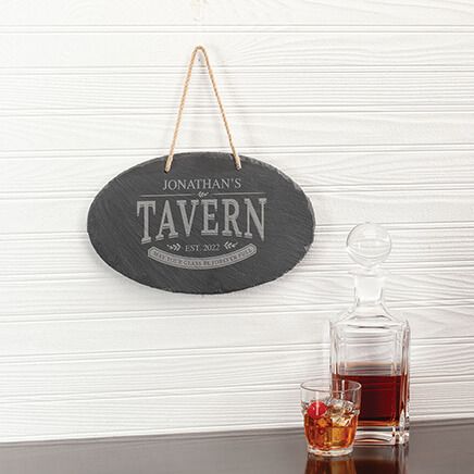 Personalized Tavern Slate Plaque-374209