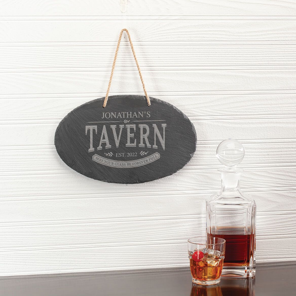 Personalized Tavern Slate Plaque + '-' + 374209