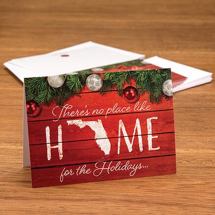 Personalized Home State Christmas Cards, Set of 20-374312