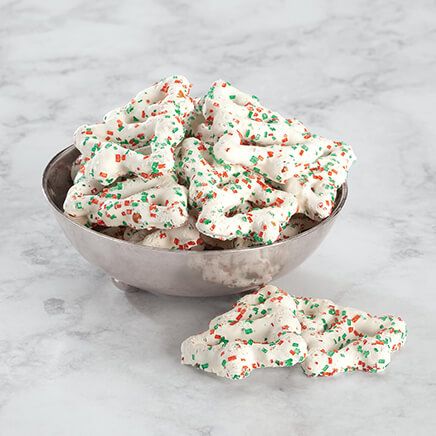 View product details for Mrs. Kimball's White Christmas Tree Pretzels
