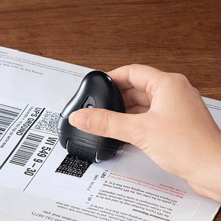 Security Roller Stamp with Utility Knife-374469