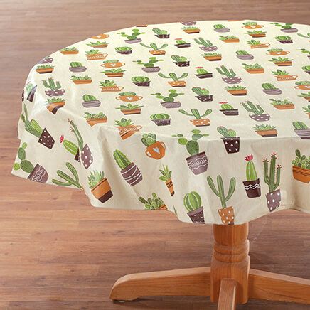 Cactus Design Tablecloth-374501