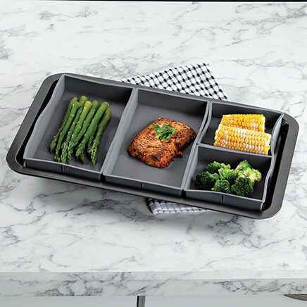 Silicone Sheet Pan Dividers by Home Marketplace, Set of 4-374506