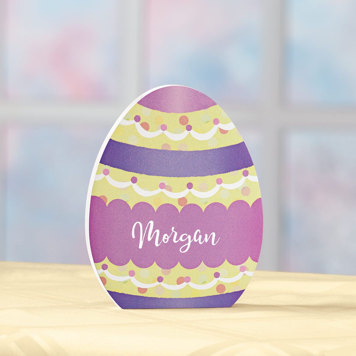 Personalized Easter Egg Table Sitter by Holiday Peak™ + '-' + 374549