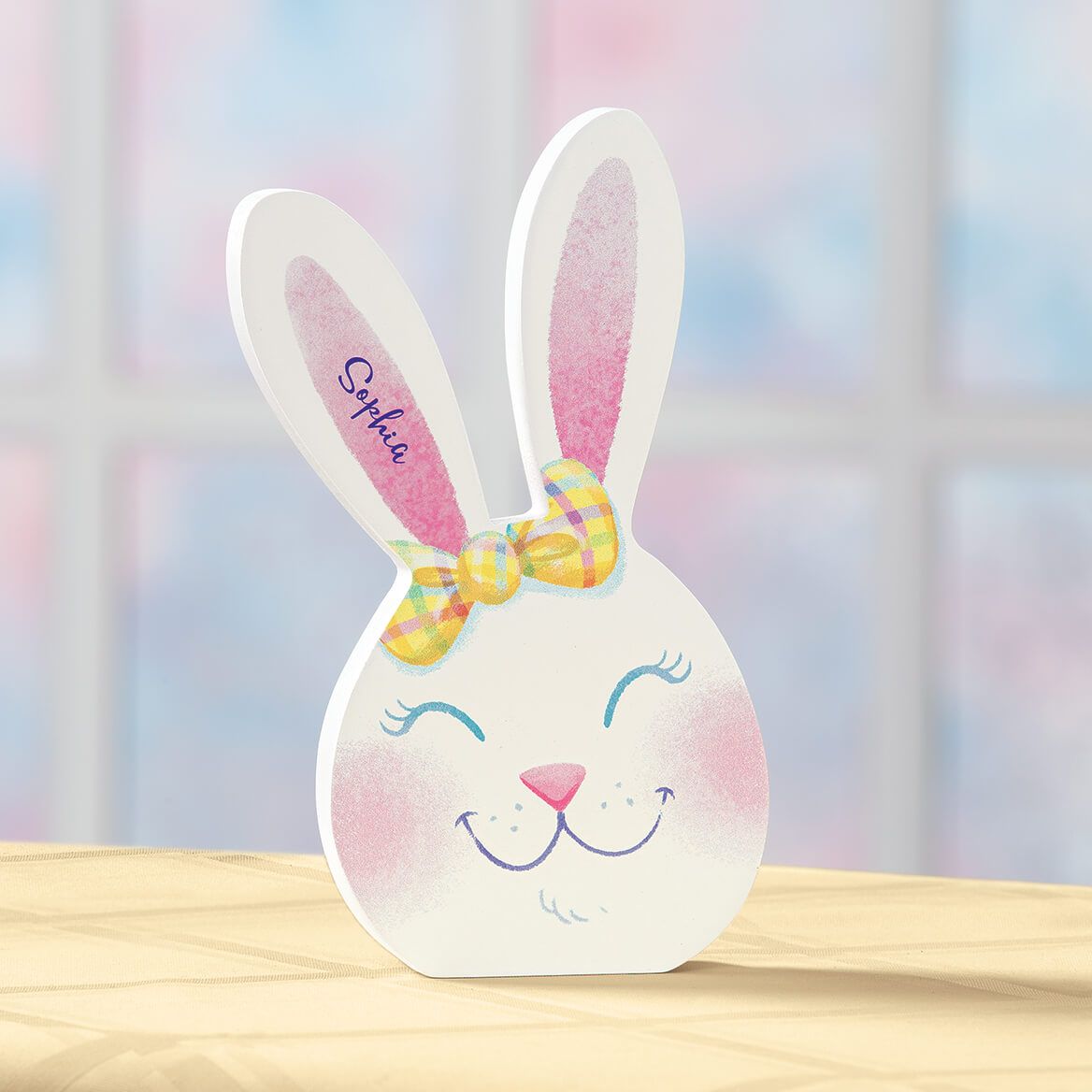 Personalized Easter Bunny with Bow by Holiday Peak™ + '-' + 374551