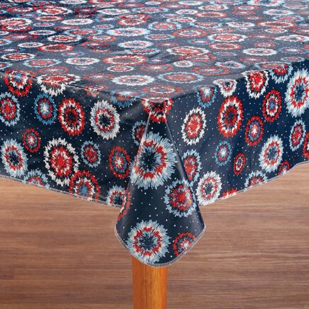 Fireworks Vinyl Table Cover By Chef's Pride™-374604