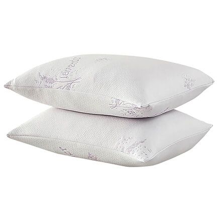Lavender Scented Pillow Covers - 1 Pr. by OAKRIDGE™-374632