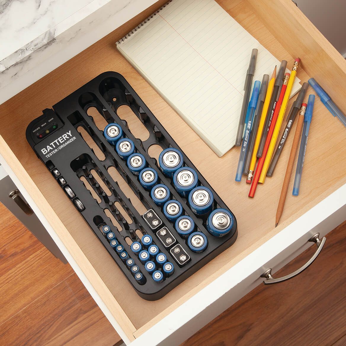 Battery Organizer with Tester + '-' + 374737