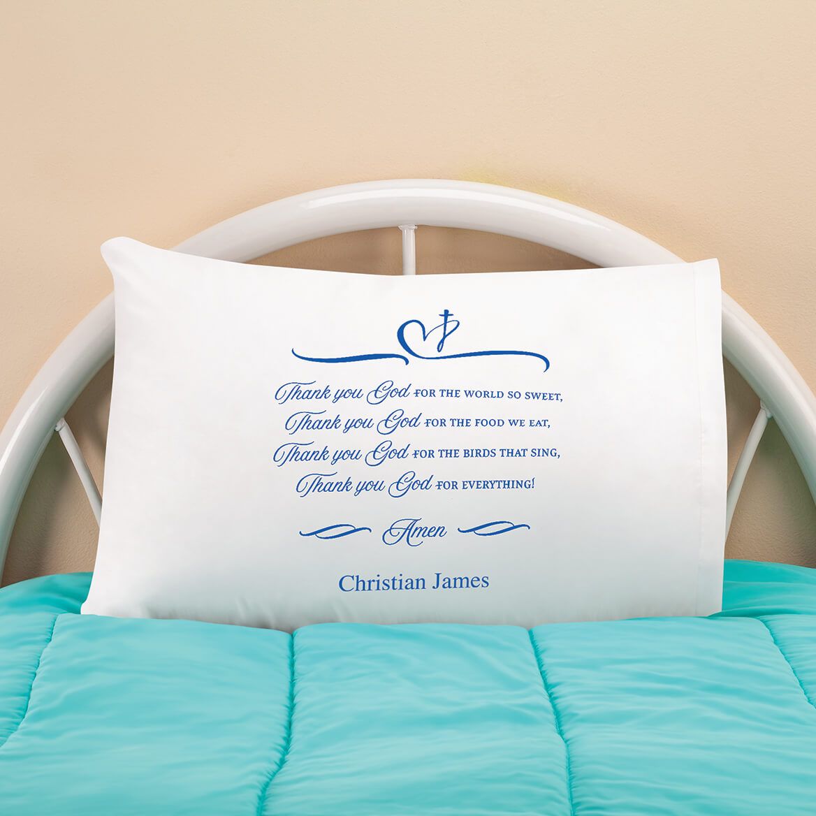 Personalized Thank You God Pillowcase + '-' + 374820