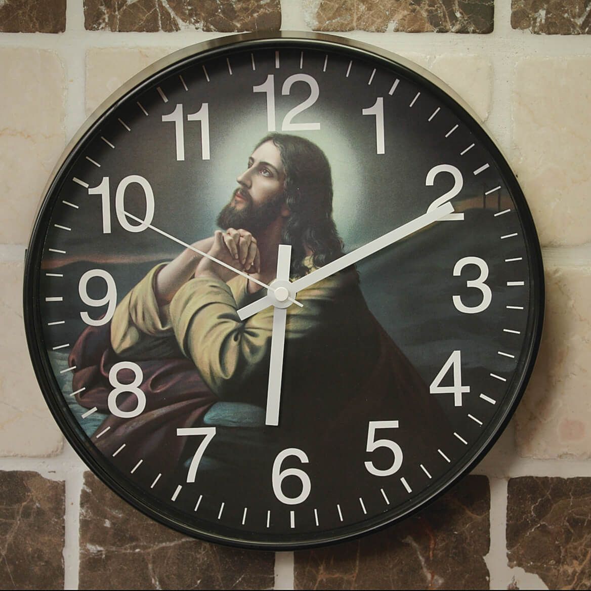 As Seen On TV Lord's Prayer Wall Clock + '-' + 375066