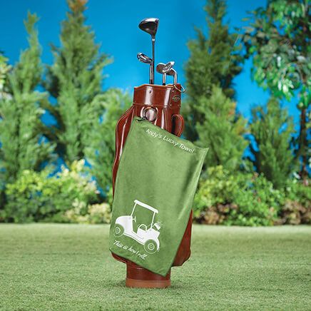 Personalized "This is How I Roll" Golf Cart Golf Towel-375093