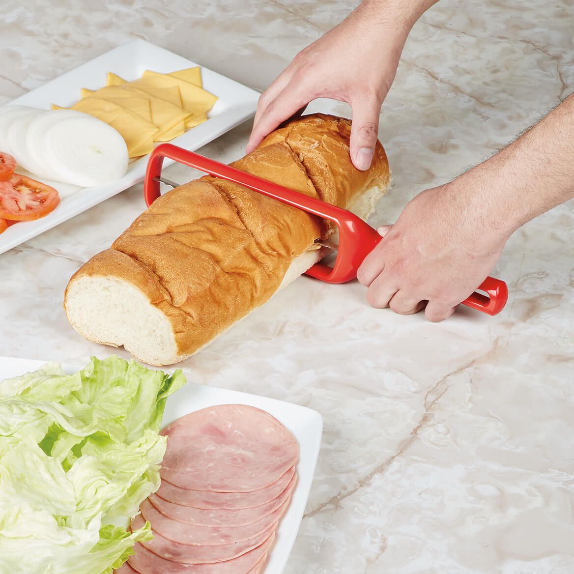Bread Roll Slicer + '-' + 375155