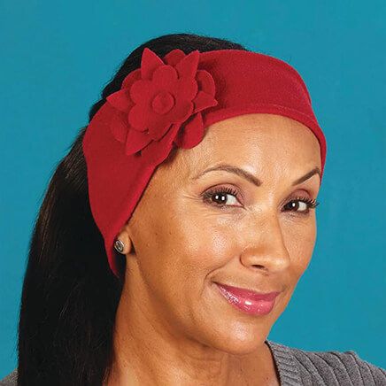 Flower Ear Warmer Headband-375451