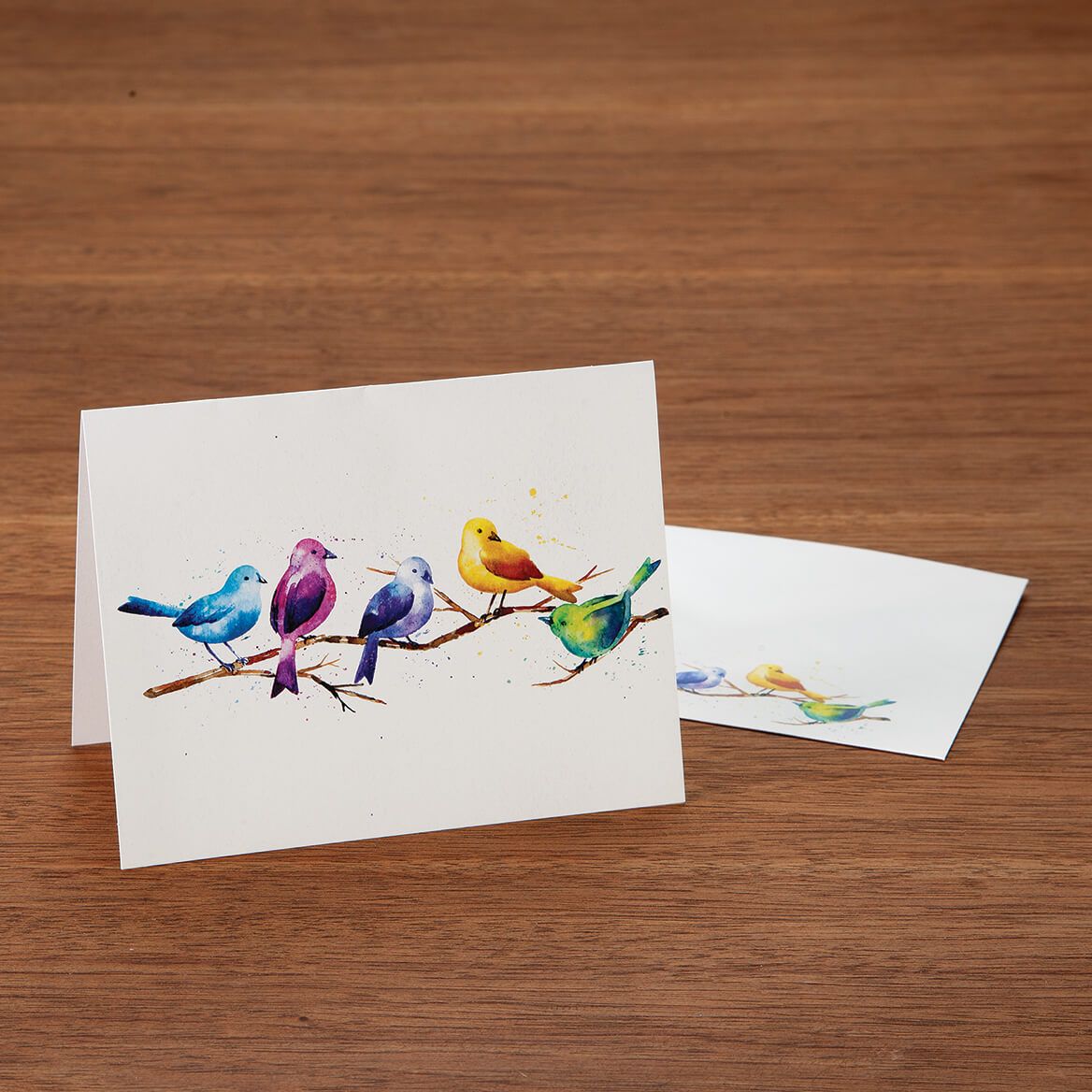Watercolor Birds Notecards with Envelope Design, Set of 20 + '-' + 375530
