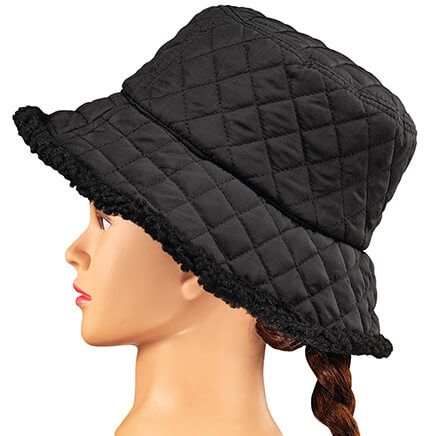 Reversible Sherpa Bucket Hat-375554