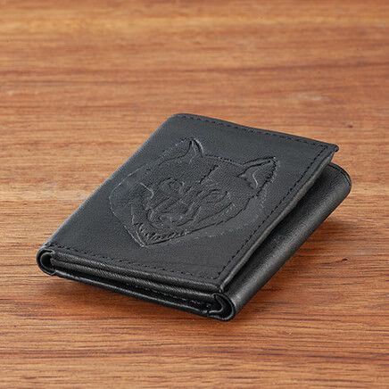 Genuine Leather Animal Embossed Wallets-375578