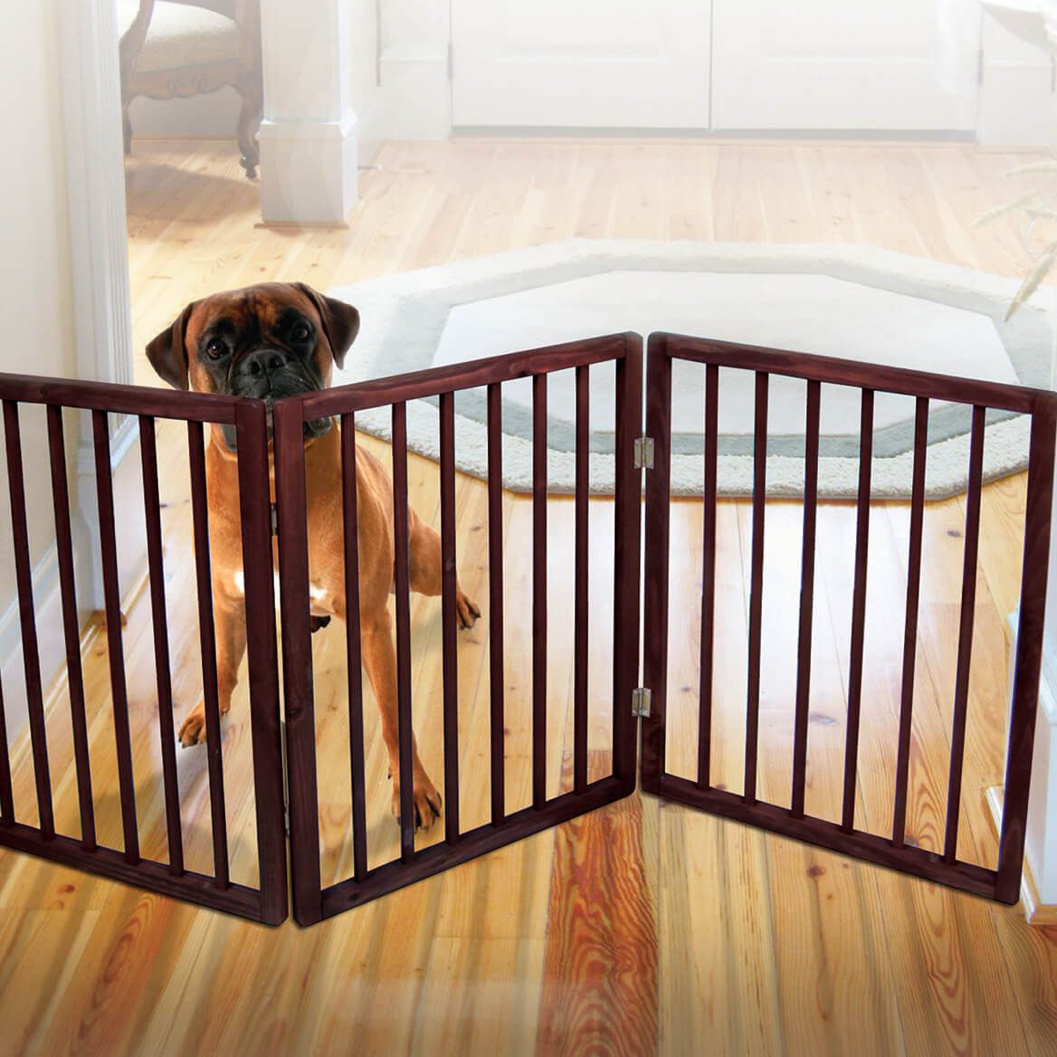 Wooden Pet Gate + '-' + 375590