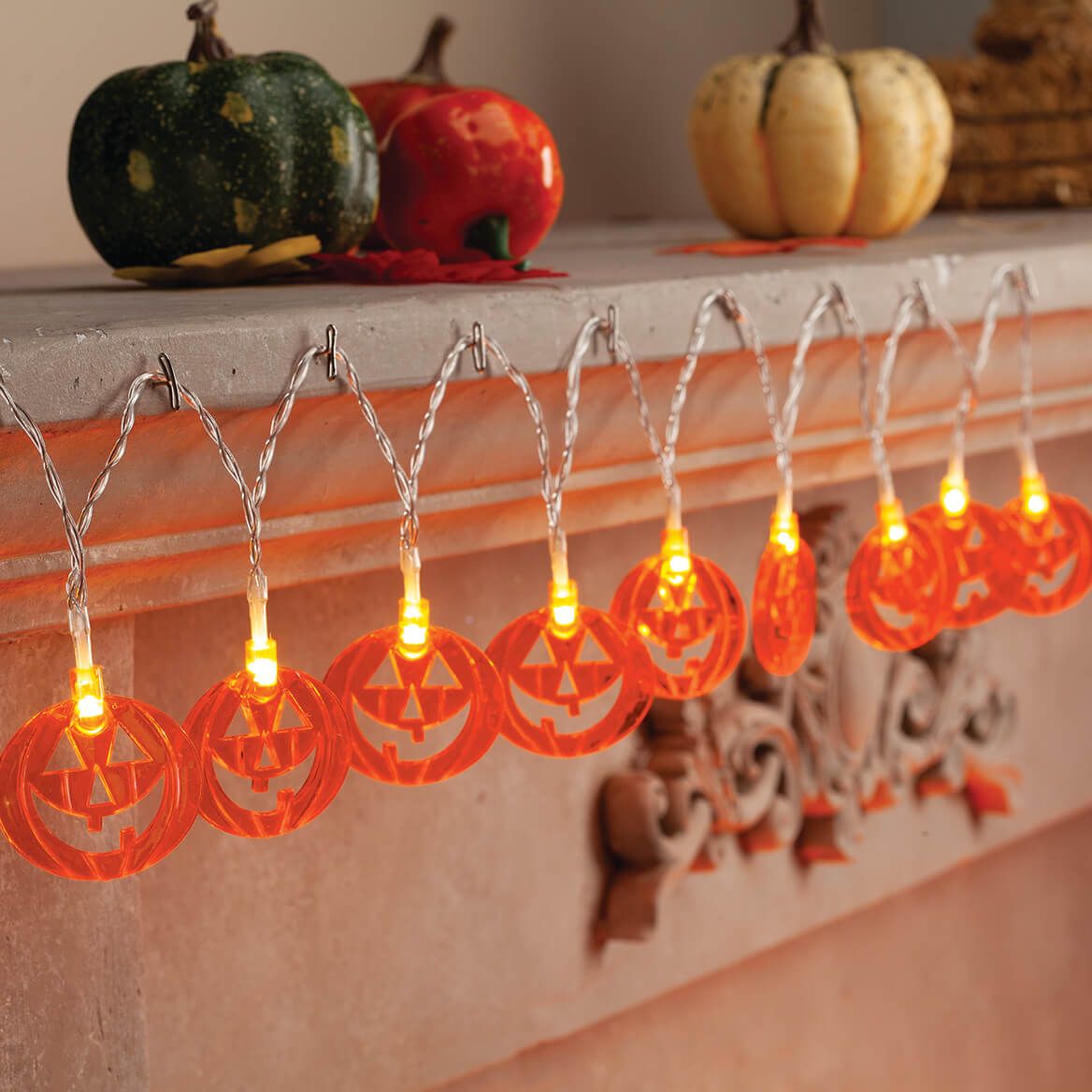 Halloween Battery-Operated Stringlights by Holiday Peak™ + '-' + 375654