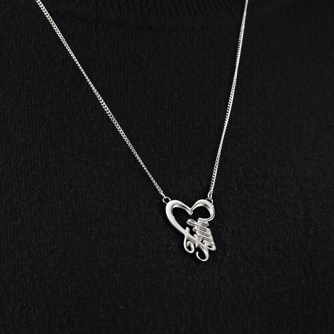 Faith Heart Necklace + '-' + 375658