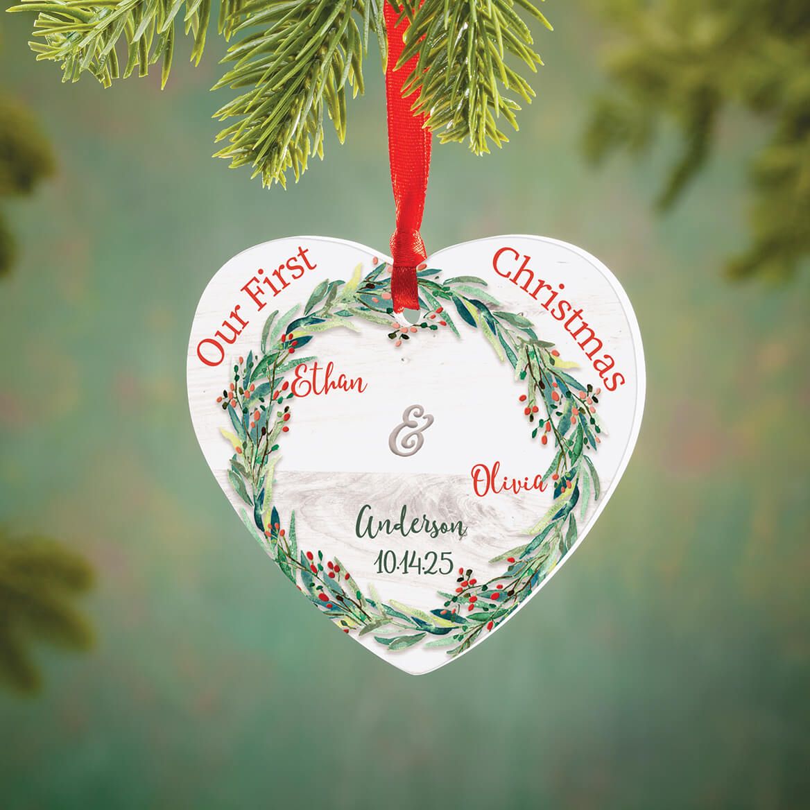Personalized Our First Christmas Ornament + '-' + 375725