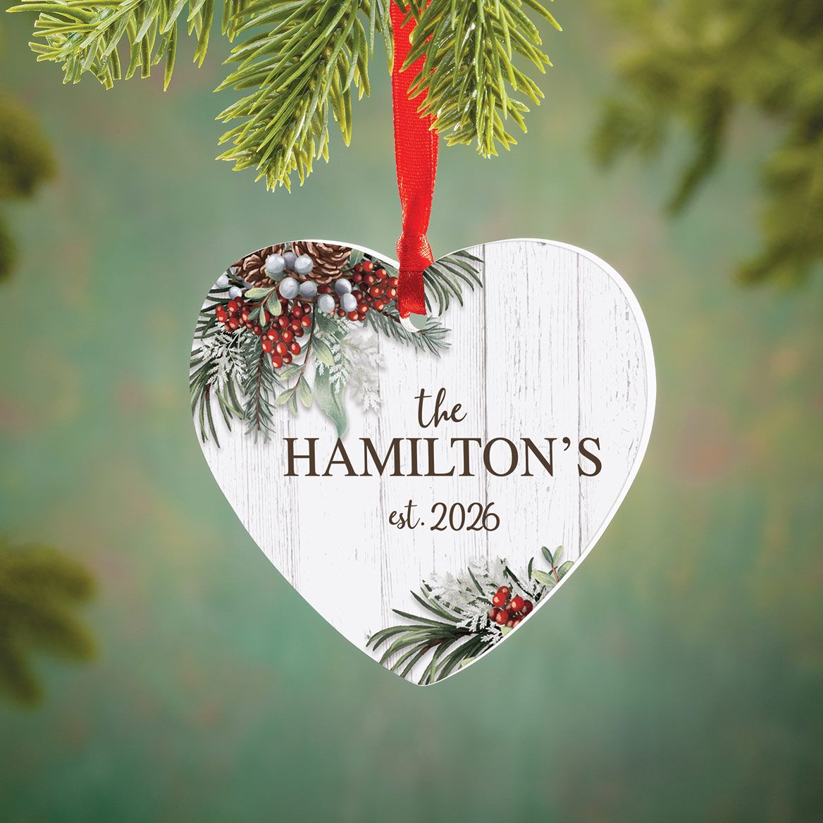 Personalized Established Ornament
