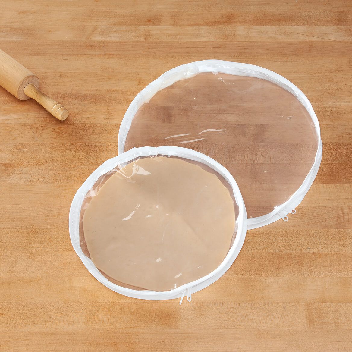 Zippered Pie Crust Making Bags, Set of 2 + '-' + 375789