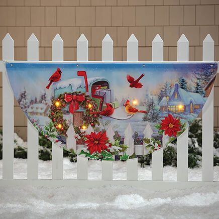 Lighted Cardinals Bunting By Fox River™ Creations-375834