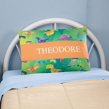 Personalized Dynamic Dinos Pillowcase-375889