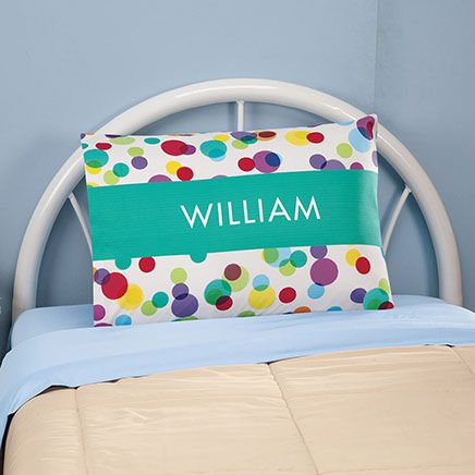 Personalized Colorful Dots Pillowcase-375890