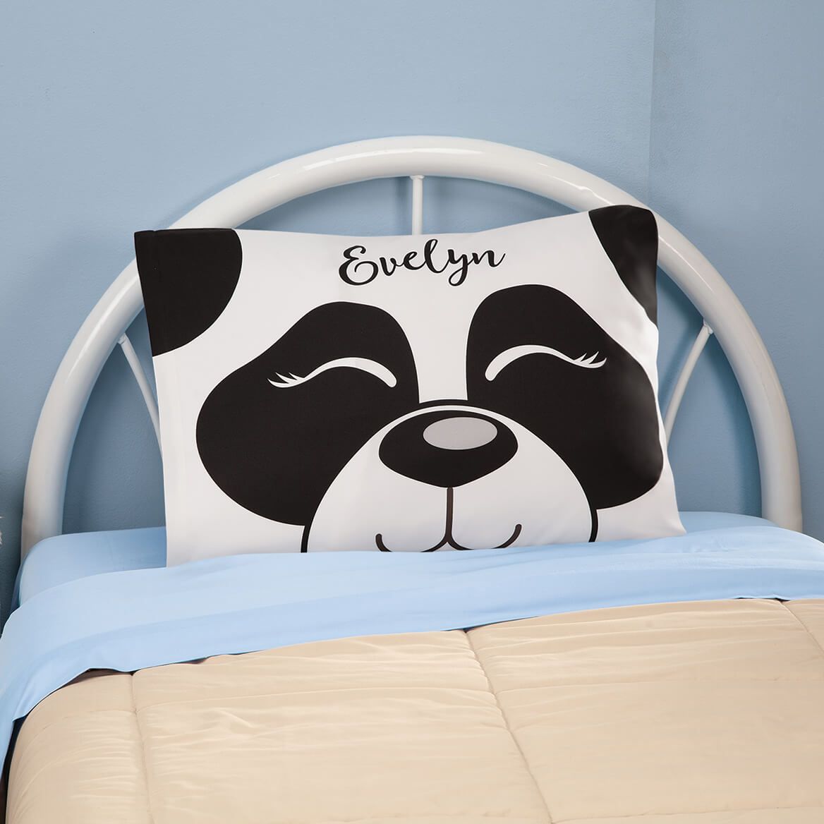Personalized Sleepy Panda Pillowcase + '-' + 375897