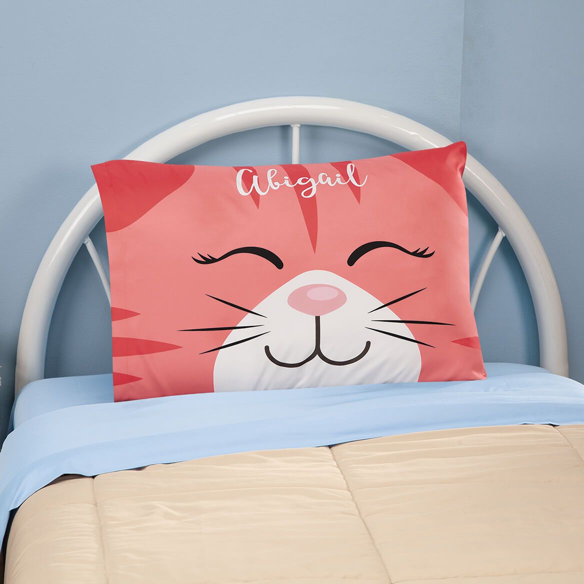 Personalized Red Cat Pillowcase + '-' + 375900