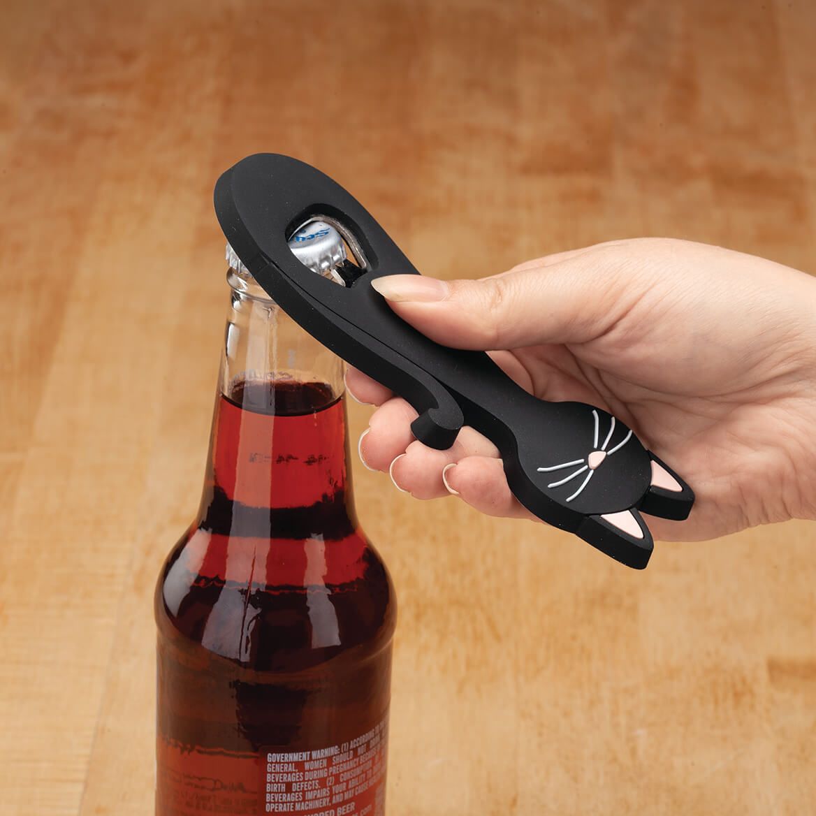 Black Cat Magnetic Bottle Opener by Chef's Pride™ + '-' + 375939