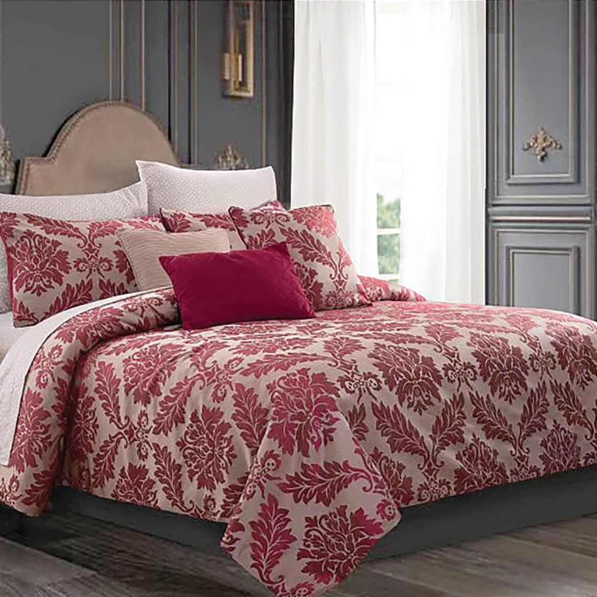 5-Piece Charleston Jacquard Comforter Set + '-' + 376079