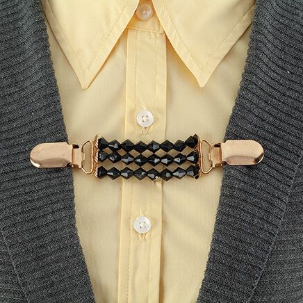 Beaded Sweater Clip-376155