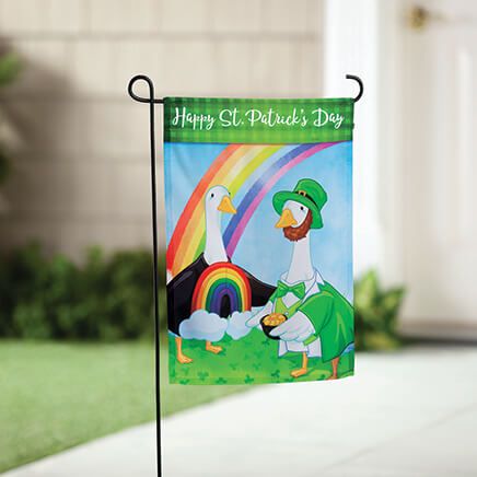 St. Patrick's Day Garden Goose Flag-376332