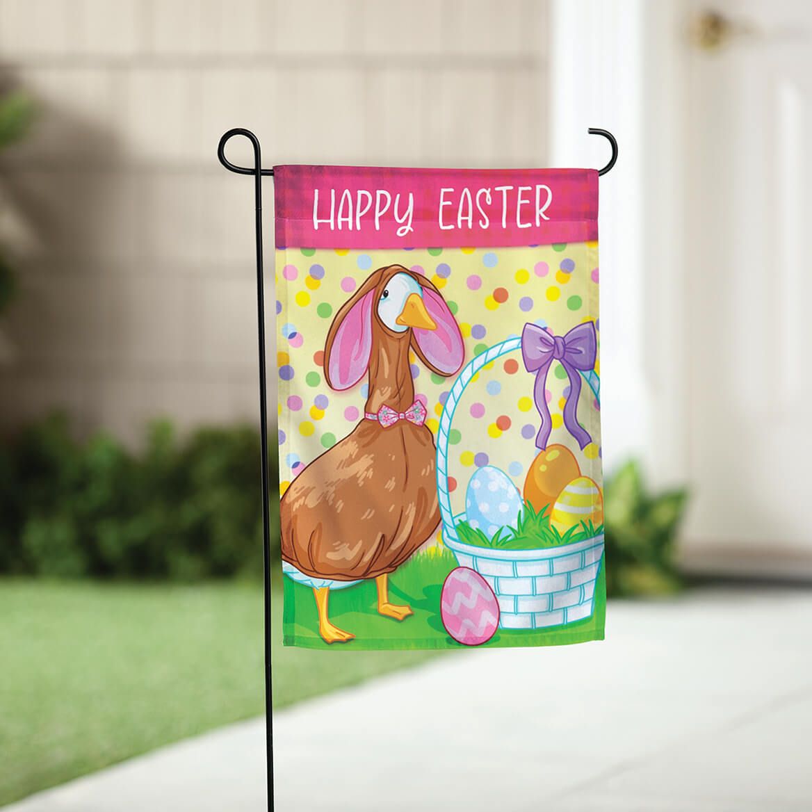 Happy Easter Goose Garden Flag + '-' + 376335