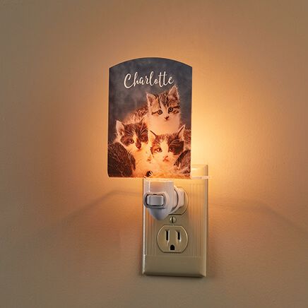 Personalized Kitten Acrylic Nightlight-376393