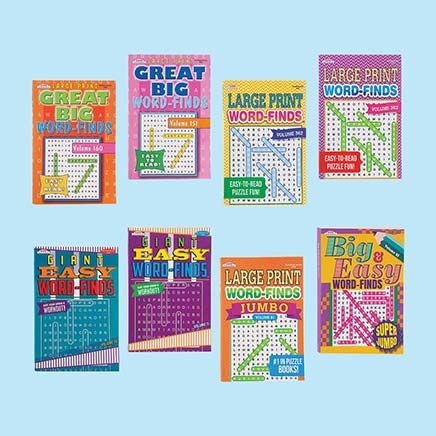 Amazing Large Print Word-Finds, Value, Set of 8-376427