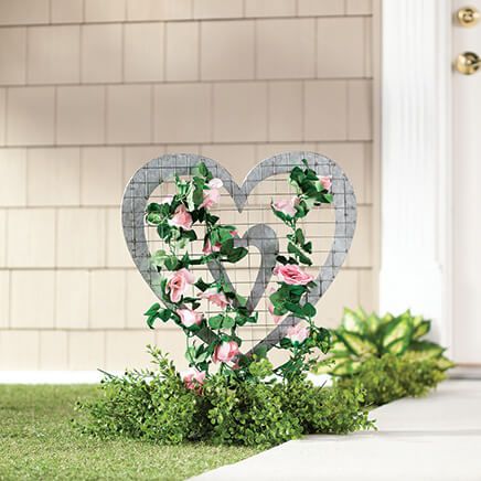 Heart-Shaped Garden Trellis by Fox River™ Creations-376499