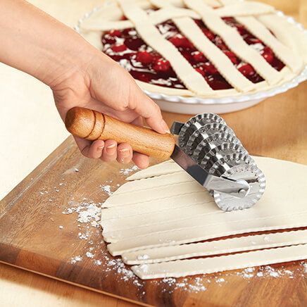 Stainless Steel Roller Cutter with Handle by Chef's Pride™-376580