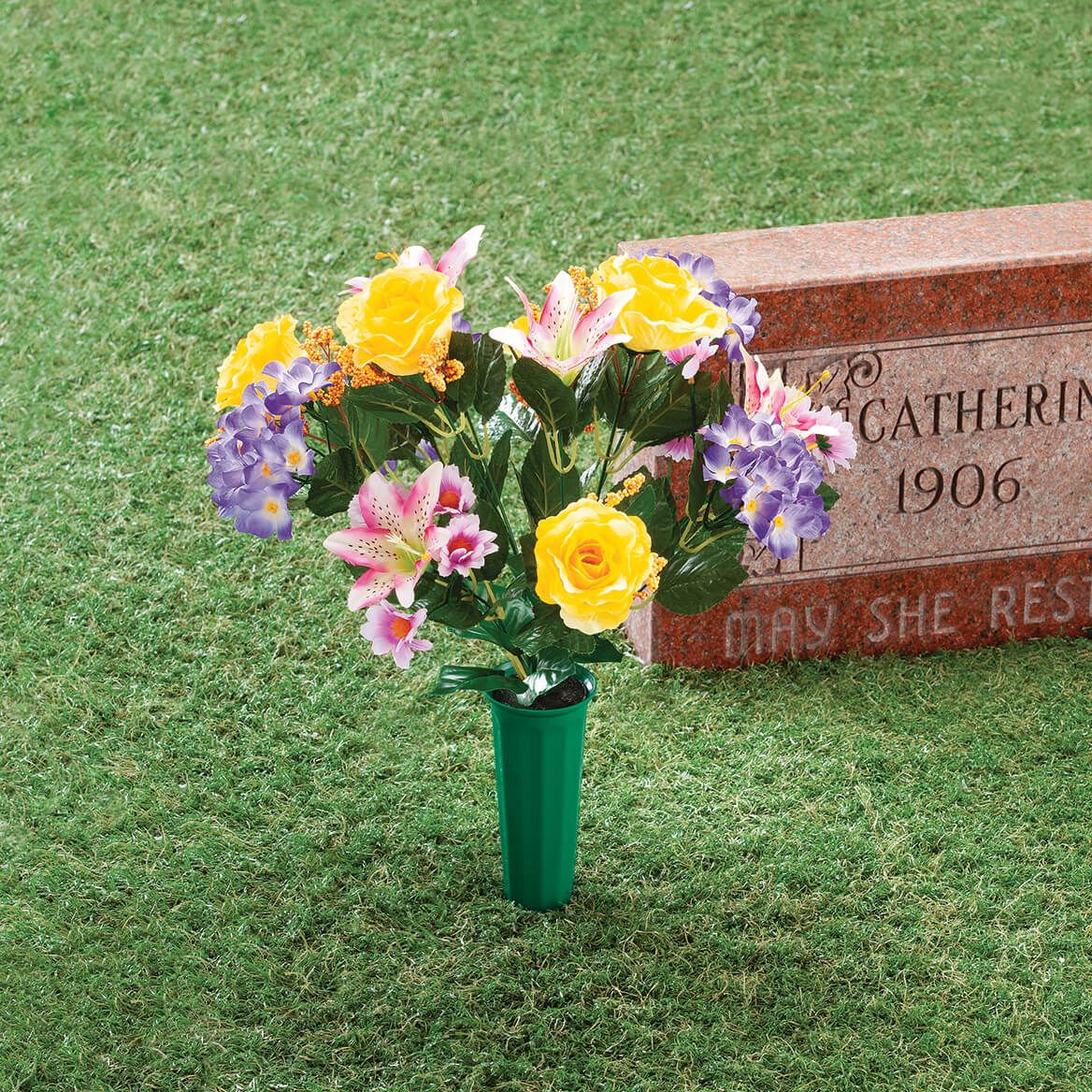 Purple and Yellow Memorial Bouquet by OakRidge™ + '-' + 376653