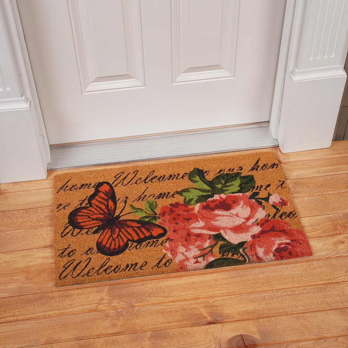 Butterfly Coir Welcome Mat + '-' + 376714