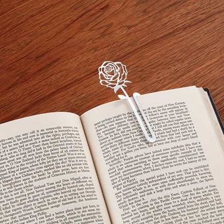 Metal Rose Bookmark-376737