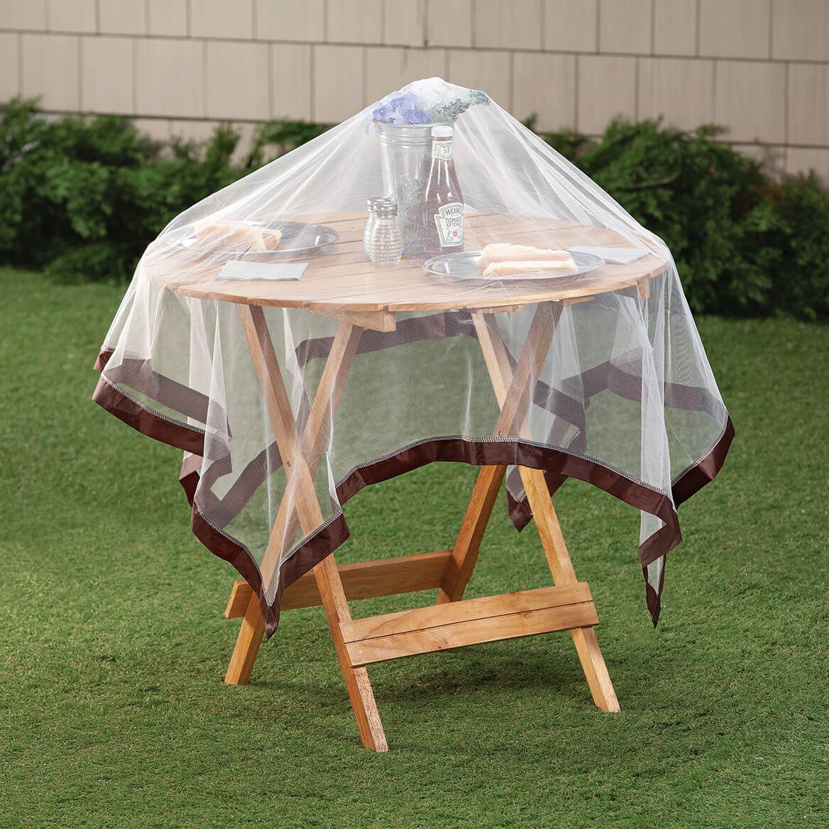 Mesh Outdoor Table Cover + '-' + 376751