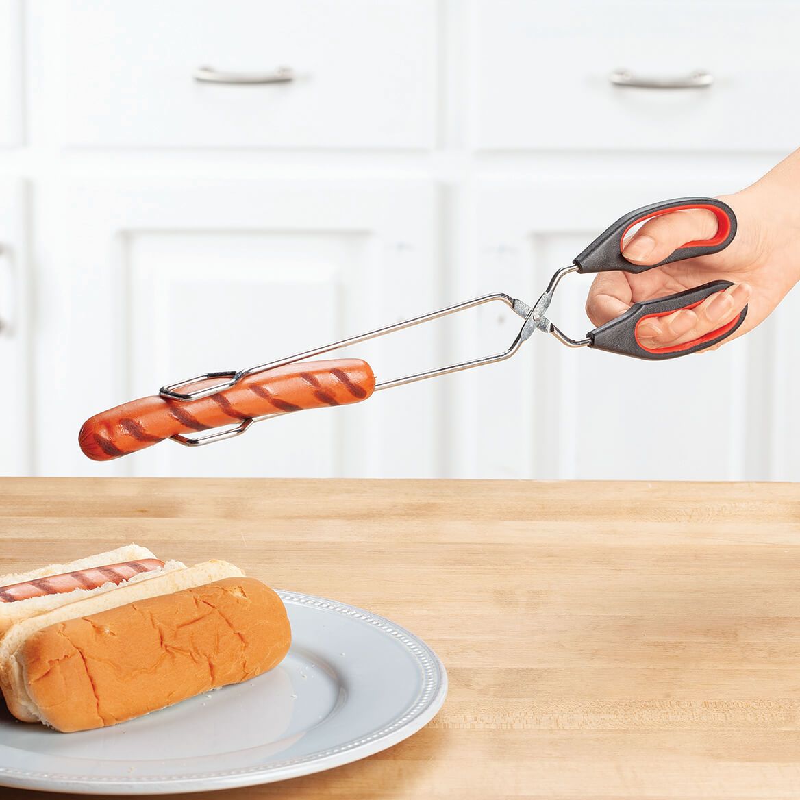 Long Handle Silicone Tongs + '-' + 376762