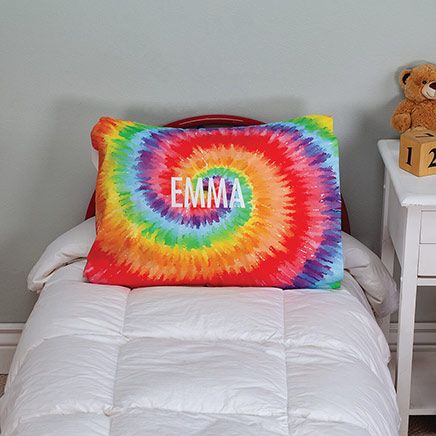 Personalized Tie Dye Pillowcase-376803