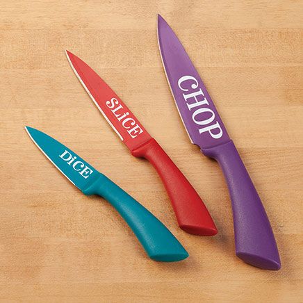3-Piece Kitchen Chop, Slice and Dice Knife Set by Chef's Pride™-376860